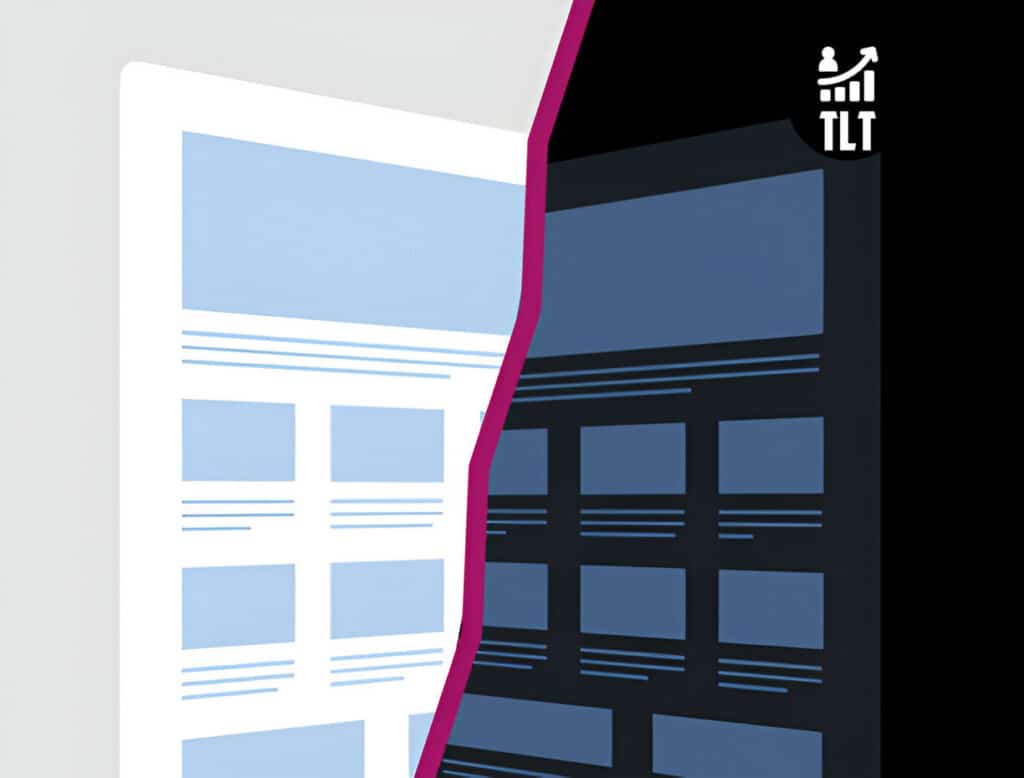 Top Level Traffic Web Design Bridgend and South Wales, U.K. Dark Mode Design